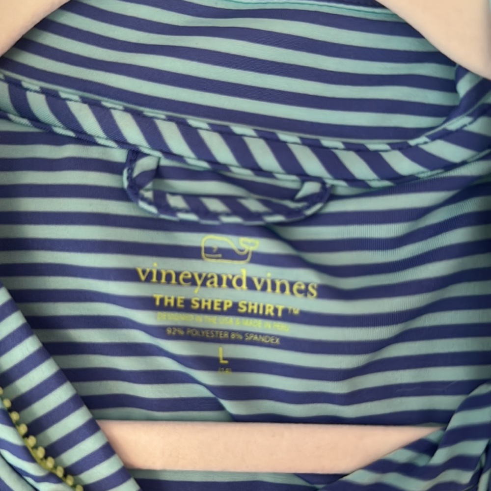selling vineyard vines shep shirt zip up - Picture 2 of 2